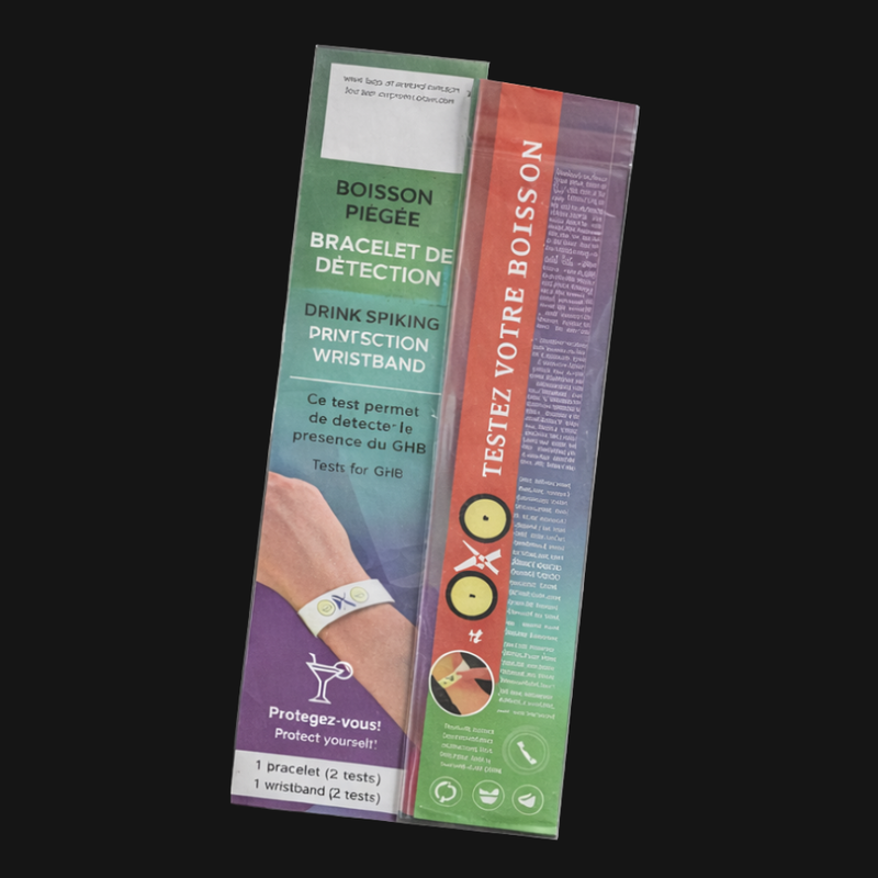 Bracelet détecteur GHB (x2)