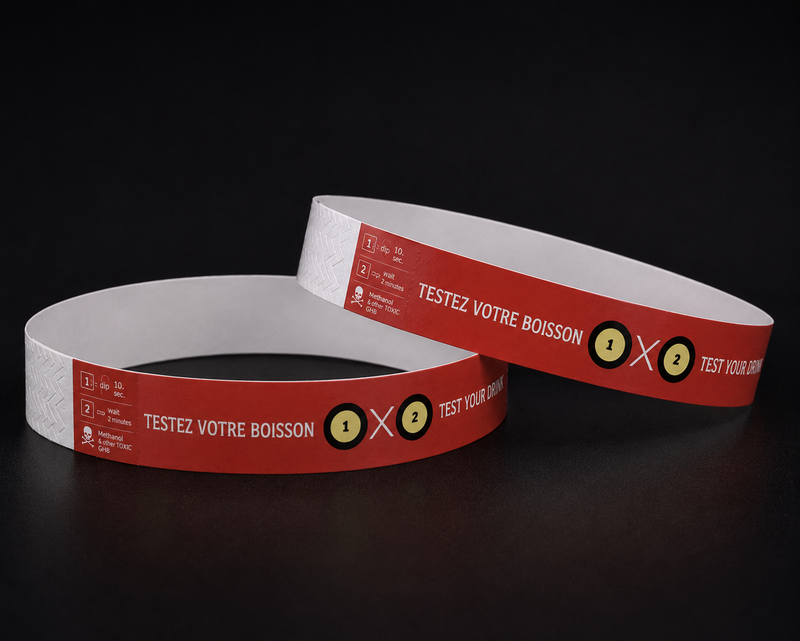 Bracelet détecteur GHB (x2)