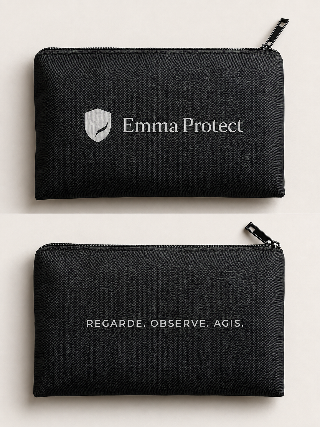 Pochette de rangement Emma Protect pour produits de prévention et de sécurité en soirée